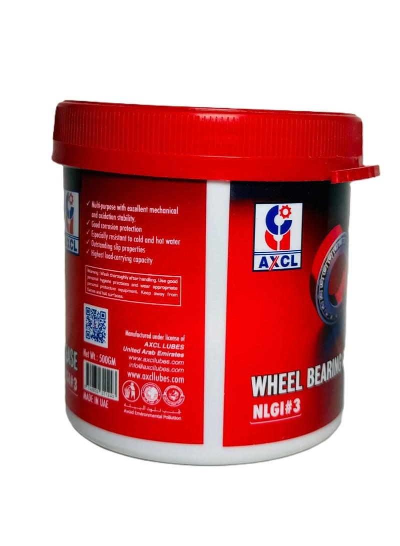 AXCL Wheel bearing grease NLGI#3 500gm - Image 3